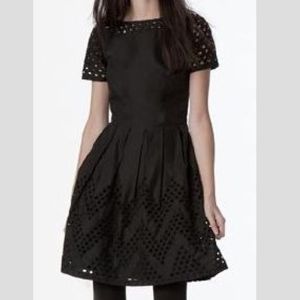 Dear Creatures Black Eyelet Piper Dress